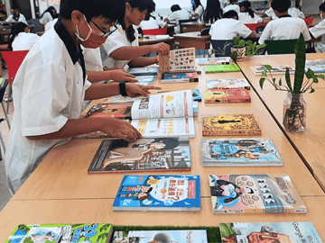 20251113 臺中市四張犁國中 好書推廣