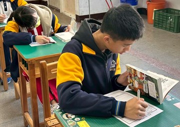 20260129 彰化溪湖國中 填寫閱讀學習單(1)